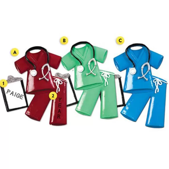 Best Sale PolarX Personalized Medical Scrubs/Nurse Scrubs