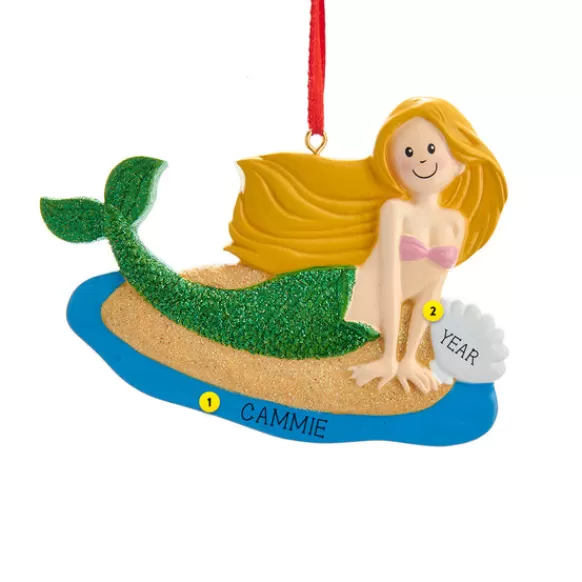 Cheap Personalized Mermaid Ornament Kids