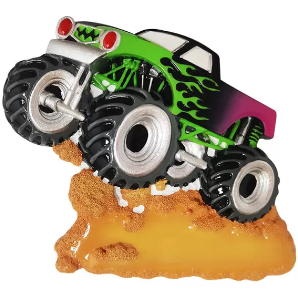 Cheap Personalized Monster Truck Ornament Licensed Characters