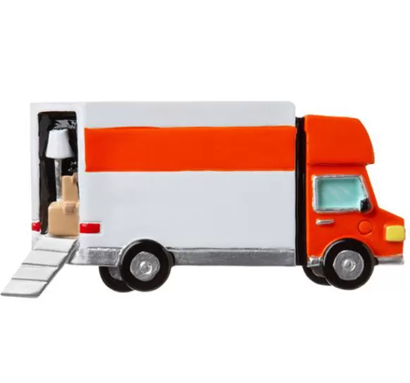 Store Personalized Moving Truck Ornament Household