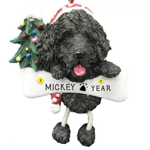 Fashion E & S Imports Personalized Newfoundland Dog Ornament