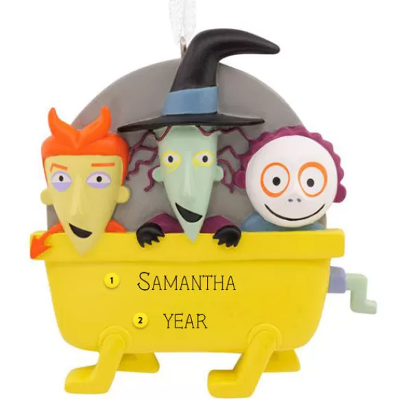 Cheap Personalized Nightmare Before Christmas™- Lock, Shock, And Barrel Ornament Halloween