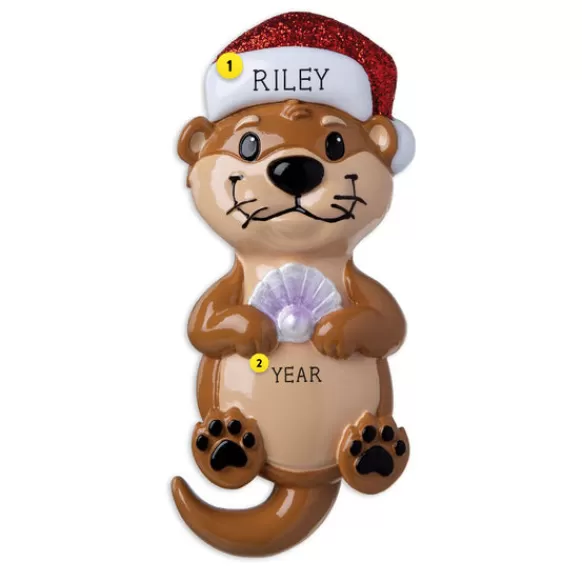 Best Sale PolarX Personalized Otter Ornament