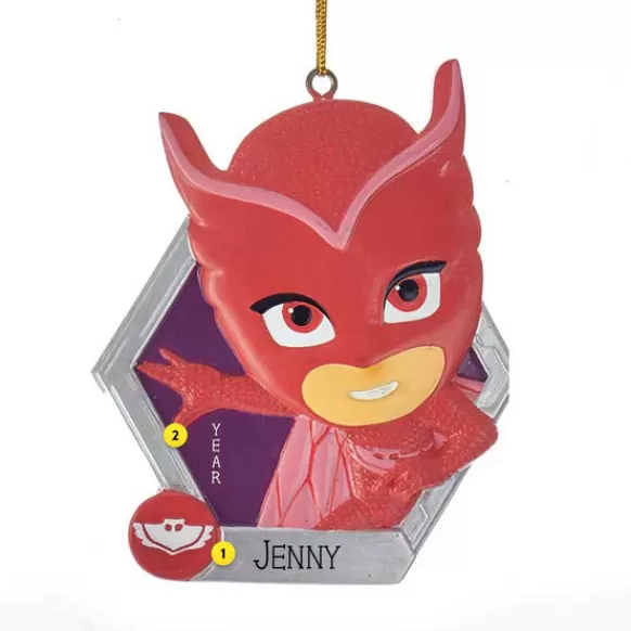 Outlet Personalized Owlette Pj Masks© Ornament Licensed Characters