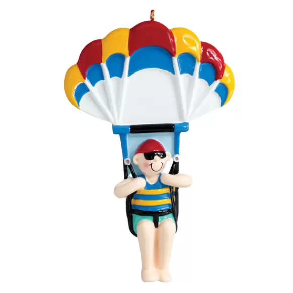 Best Sale Rudolph & Me Personalized Parasailing Boy Ornament