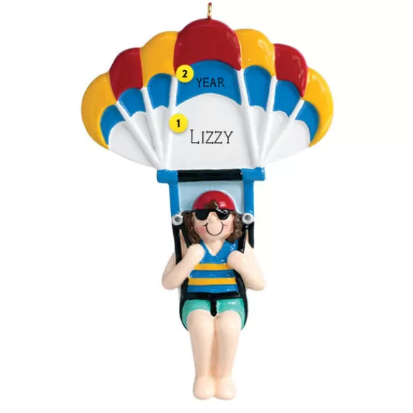 Cheap Rudolph & Me Personalized Parasailing Girl Ornament