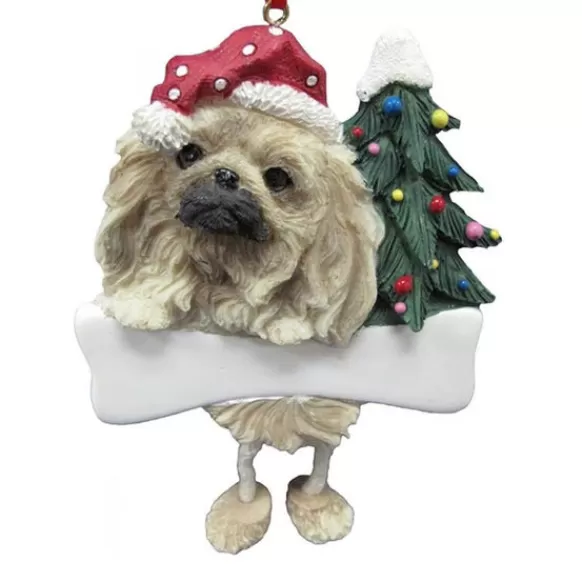 Cheap E & S Imports Personalized Pekingese Dog Ornament