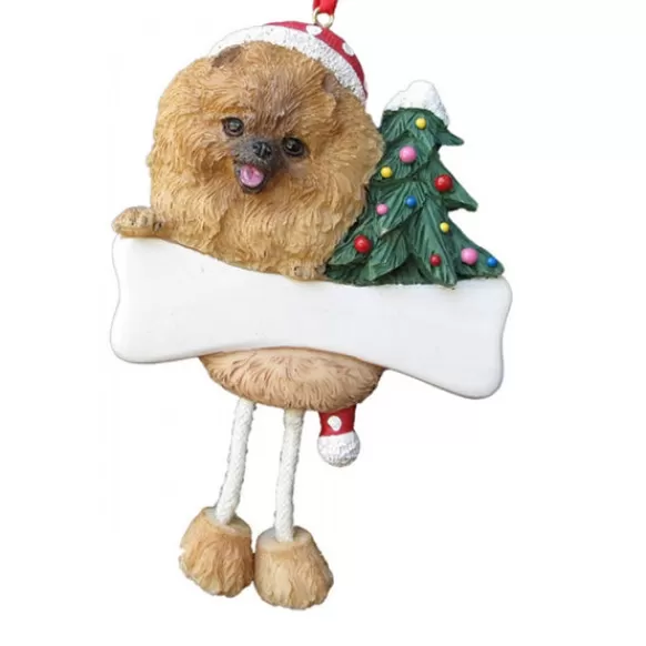 Store E & S Imports Personalized Pomeranian Dog Ornament