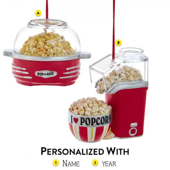 Shop Kurt Adler Personalized Popcorn Machine Ornament