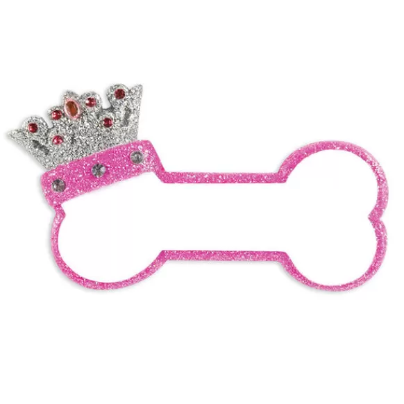 Clearance PolarX Personalized Princess Dog Bone Ornament