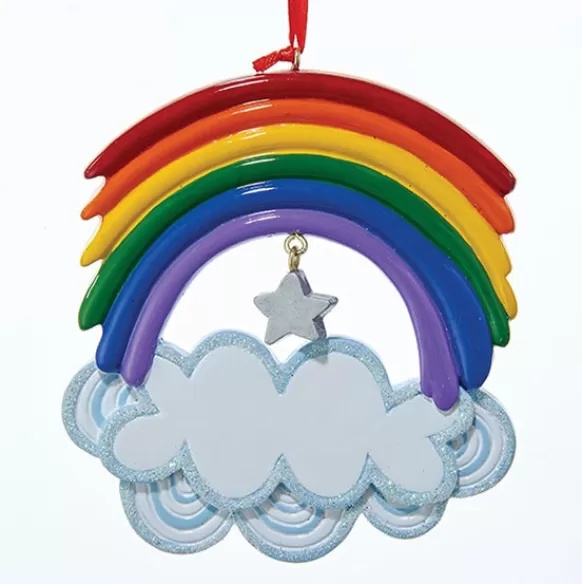 Flash Sale Personalized Rainbow Ornament For Her