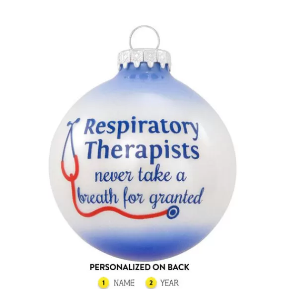 Best Bronners Personalized Respiratory Therapist Ornament