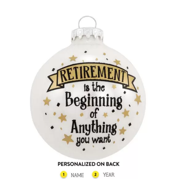 Cheap Personalized Retired Glass Ornament Milestones & Special Occasions