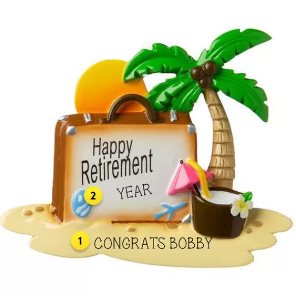 Best Sale Personalized Retirement Ornament Milestones & Special Occasions