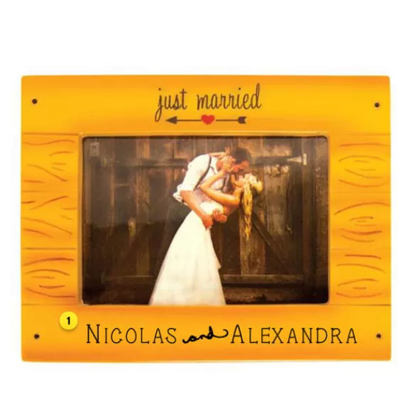 Best Personalized Rustic Wedding Photo Frame Ornament Picture Frames