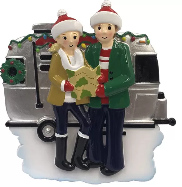 Clearance Personalized Rv Couple Ornament Couples