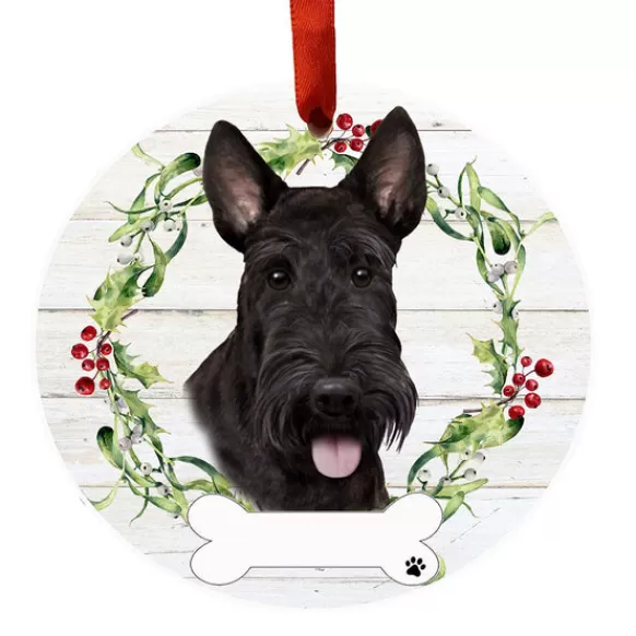 Fashion E & S Imports Personalized Scottish Terrier Ornament