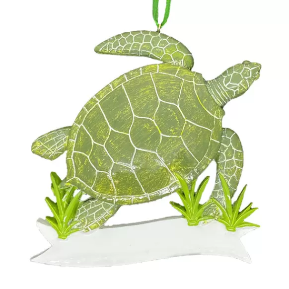 Best Personalized Sea Turtle Ornament - Realistic Fish & Reptile