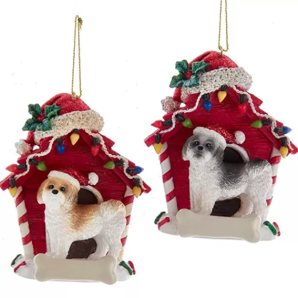 Flash Sale Kurt Adler Personalized Shih-Tzu In Dog House Ornament