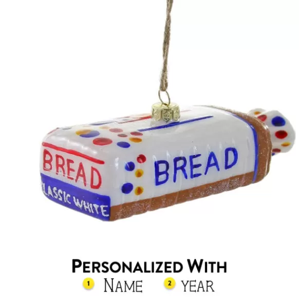 Shop Cody Foster Personalized Sliced Bread Ornament