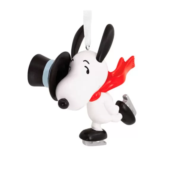 Best Hallmark Personalized Snoopy With Top Hat Ornament