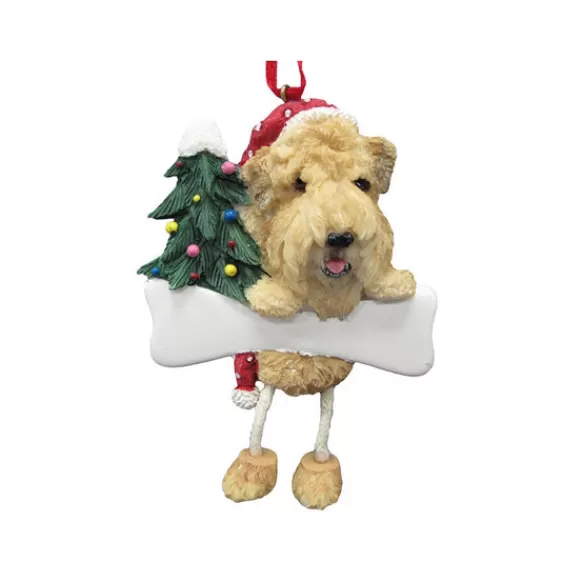 Hot E & S Imports Personalized Soft-Coated Wheaten Terrier Dog Ornament