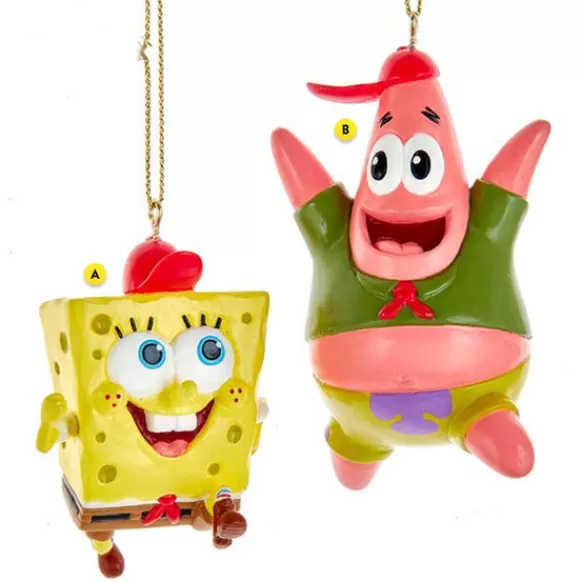 Best Sale Personalized Spongebob Squarepants™ Or Patrick Kamp Koral Ornaments Licensed Characters