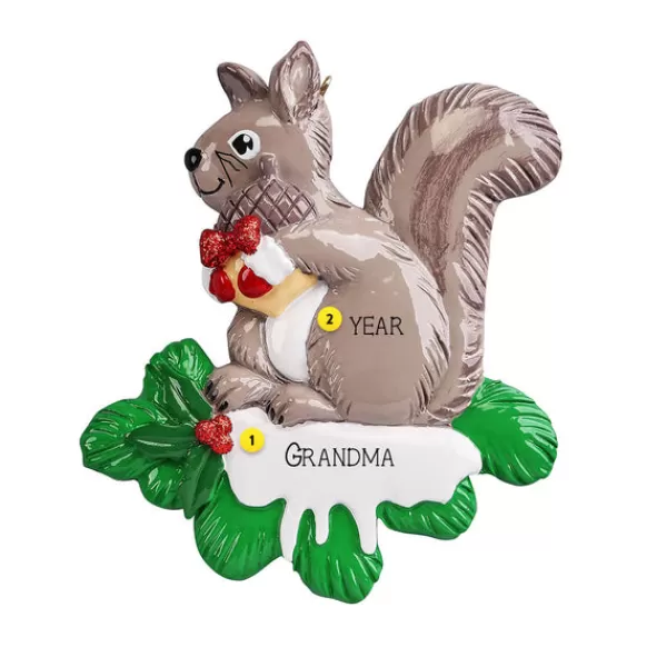 Best Sale Personalized Squirrel Ornament Animals