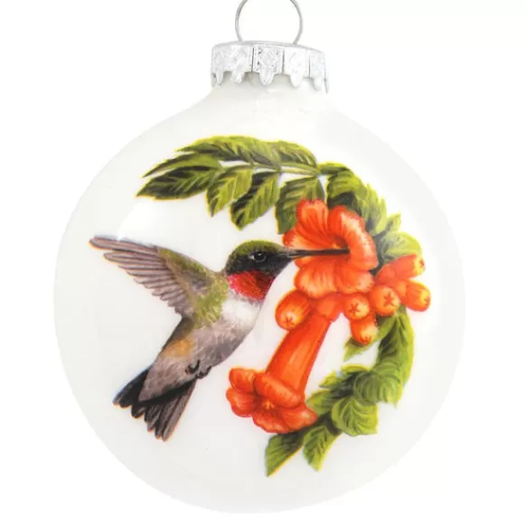 Discount Personalized Symbol Of The Hummingbird Glass Bulb Ornament Garden, Birds & Insects