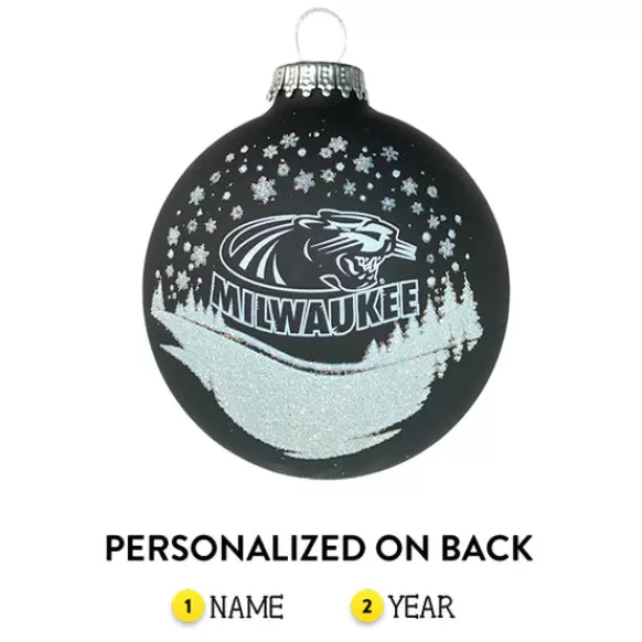 Cheap Personalized University Of Wisconsin-Milwaukee Ornament Collegiate