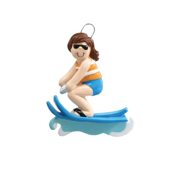 Cheap Rudolph & Me Personalized Waterski Girl Ornament