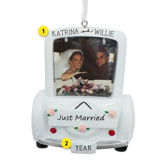 Best Sale Personalized Wedding Car Picture Frame Ornament Picture Frames