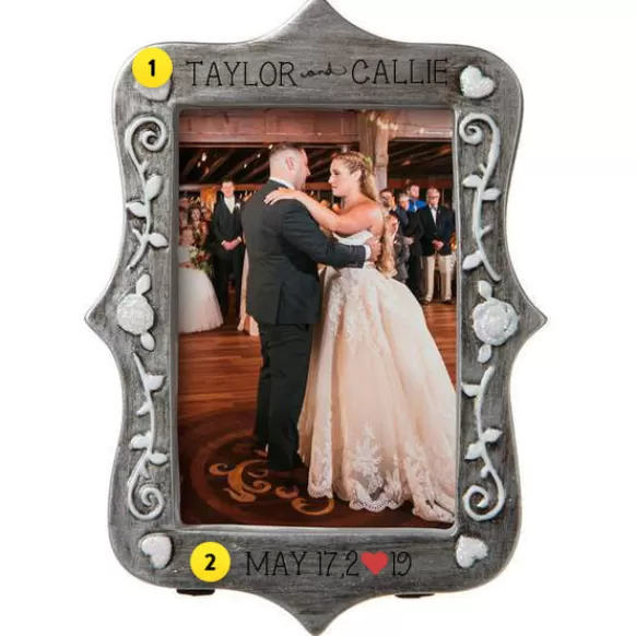 Online Personalized Wedding Picture Frame Ornament Picture Frames