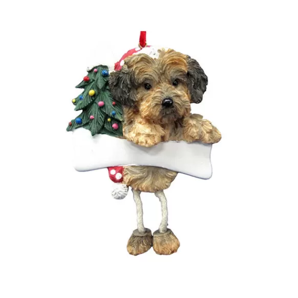 Fashion E & S Imports Personalized Yorkipoo Dog Ornament