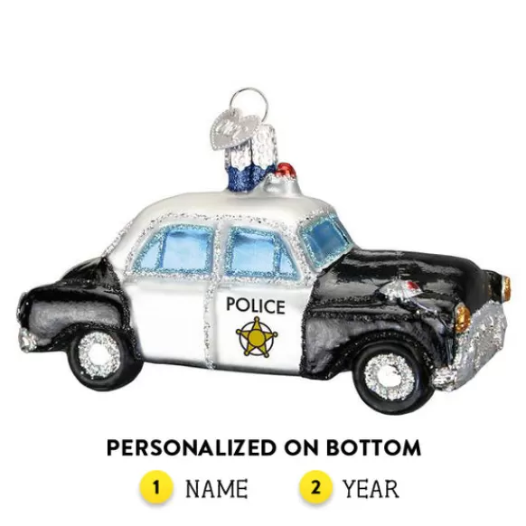 Best Old World Christmas Police Car Ornament -