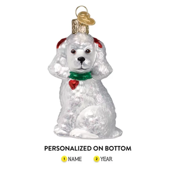 Best Old World Christmas Poodle Ornament -