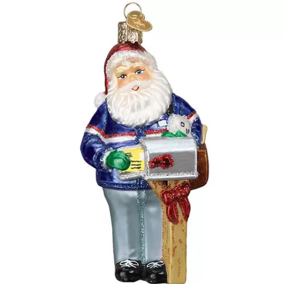 Best Sale Old World Christmas Postman Santa Ornament -