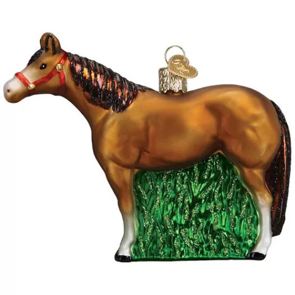 Online Quarter Horse Ornament - Horse & Farm