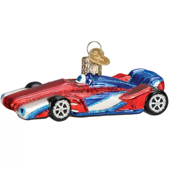 Shop Racing Car Ornament - Kids