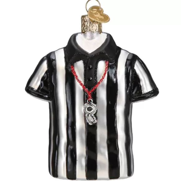 Best Old World Christmas Referee Shirt Ornament -