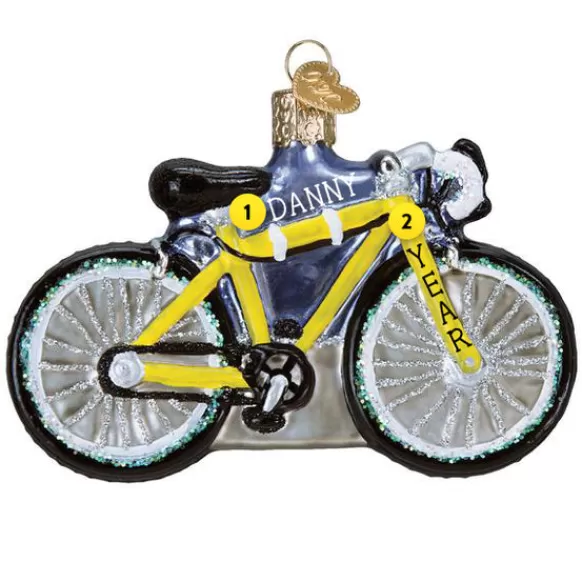 Shop Road Bike Ornament - Transportation