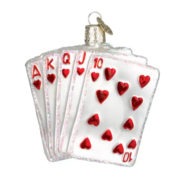 Flash Sale Royal Flush Ornament - Fun & Games