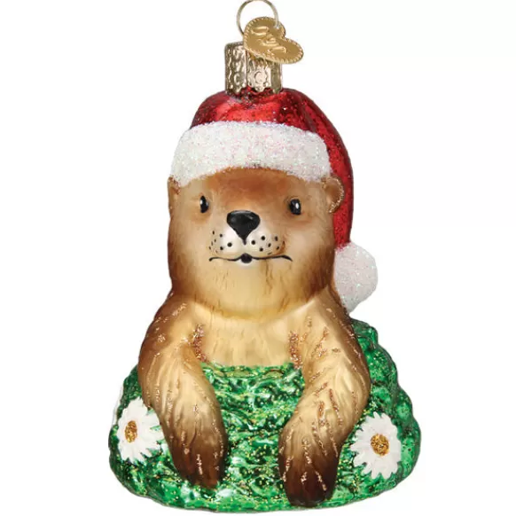 Shop Old World Christmas Santa Groundhog Ornament -