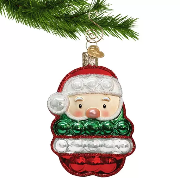 Shop Santa Popper Ornament - Fun & Games