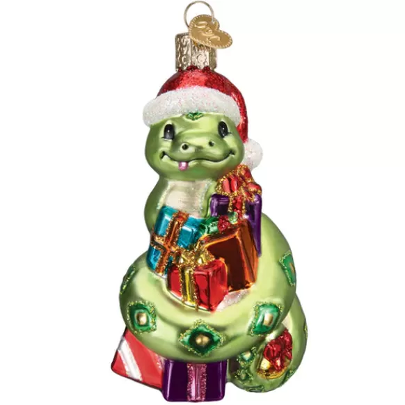 Best Santa Snake Ornament - Animals