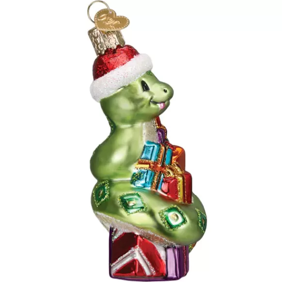 Best Santa Snake Ornament - Animals