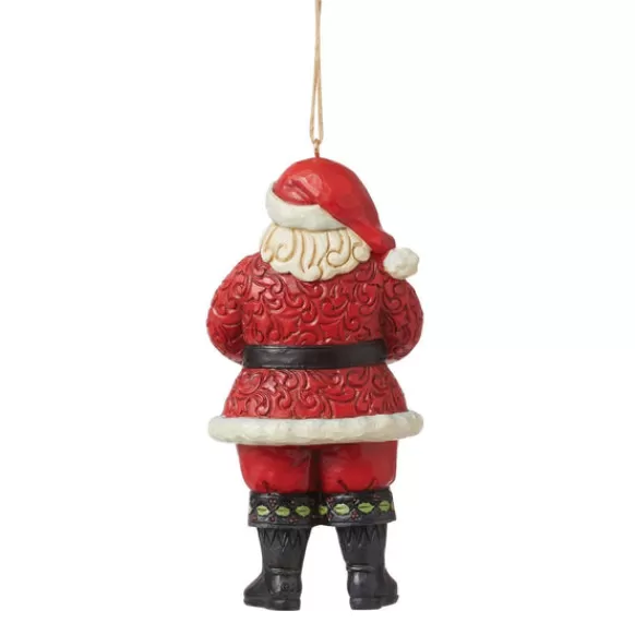 Flash Sale Santa With Cardinal Ornament - Jim Shore