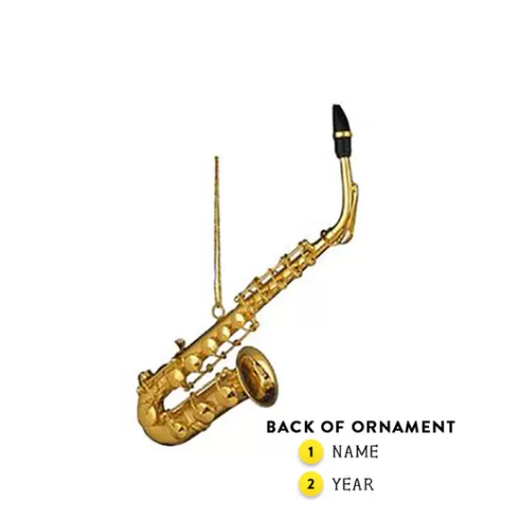 Clearance Saxophone Ornament Music