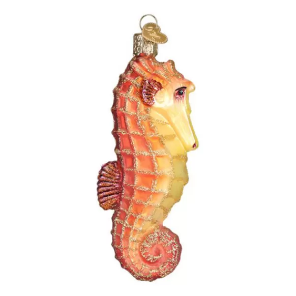 Hot Seahorse Ornament - Fish & Reptile