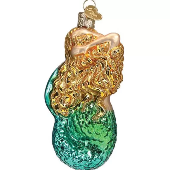 Store Old World Christmas Seashell Mermaid Ornament -